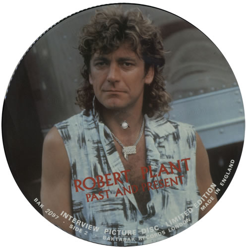Robert Plant Past And Present picture disc LP (vinyl picture disc album) UK PLAPDPA329342