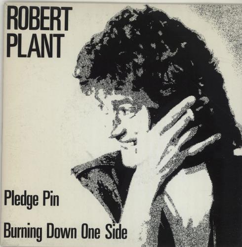 Robert Plant Pledge Pin 7" vinyl single (7 inch record / 45) French PLA07PL43989