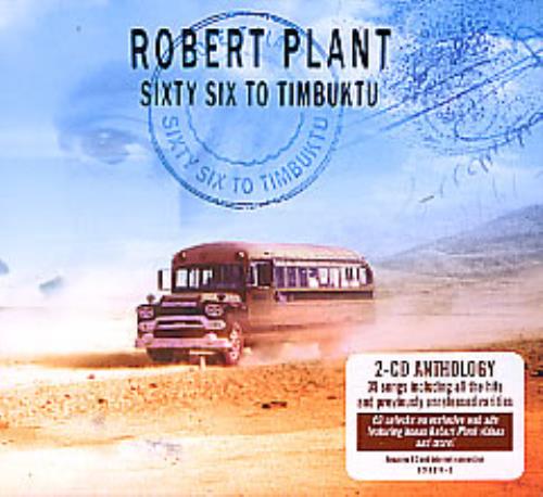 Robert Plant Sixty Six To Timbuktu 2 CD album set (Double CD) US PLA2CSI265737