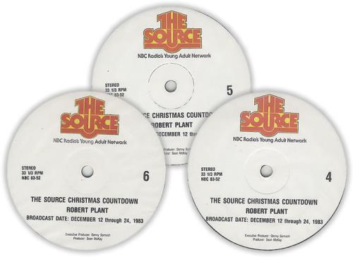 Robert Plant The Source - Christmas Countdown 3-LP vinyl record set (Triple LP Album) US PLA3LTH390867