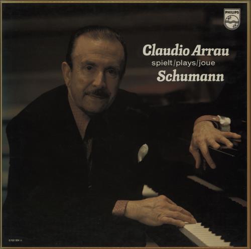 Robert Schumann Claudio Arrau Plays Schumann Vinyl Box Set Dutch S5-VXCL752812