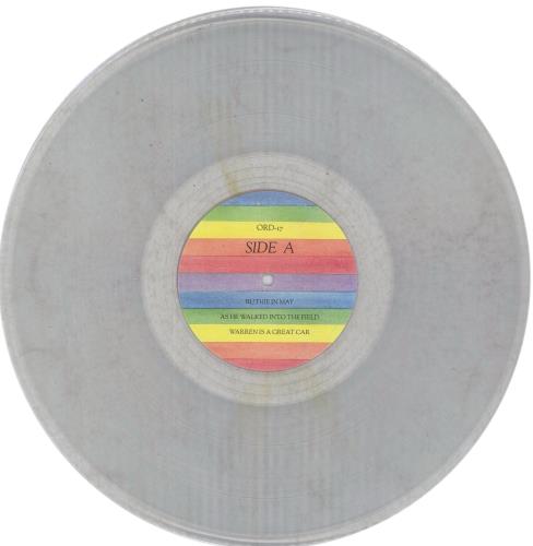 Robert Stillman Rainbow - Clear Vinyl vinyl LP album (LP record) US 7VGLPRA843962