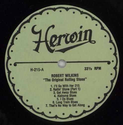 Robert Wilkins The Original Rolling Stone vinyl LP album (LP record) US 27BLPTH877407