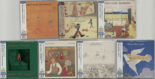 Robert Wyatt Japanese Paper Sleeve Collection + Box CD Album Box Set Japanese RWYDXJA597922