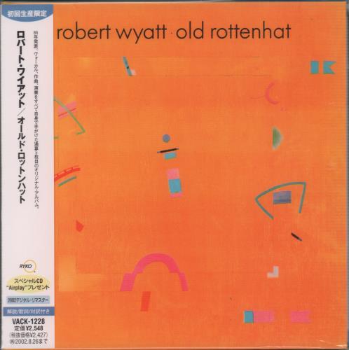 Robert Wyatt Old Rottenhat CD album (CDLP) Japanese RWYCDOL668766