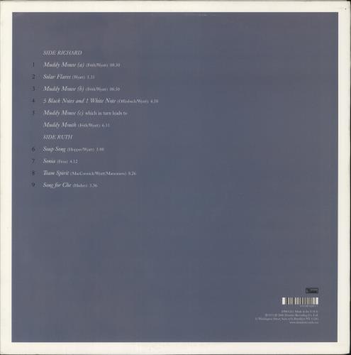 Robert Wyatt Ruth Is Stranger Than Richard vinyl LP album (LP record) US RWYLPRU871649