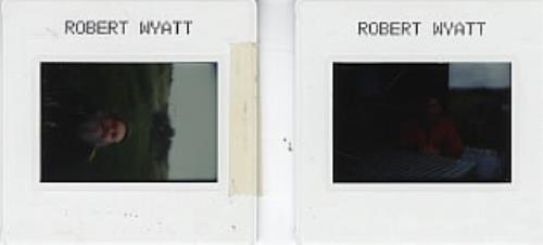 Robert Wyatt Set Of Two Slide Transparencies memorabilia UK RWYMMSE313804