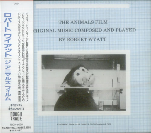 Robert Wyatt The Animals Film CD album (CDLP) Japanese RWYCDTH545214