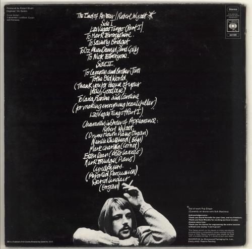 Robert Wyatt The End Of An Ear - 1st vinyl LP album (LP record) UK RWYLPTH707670