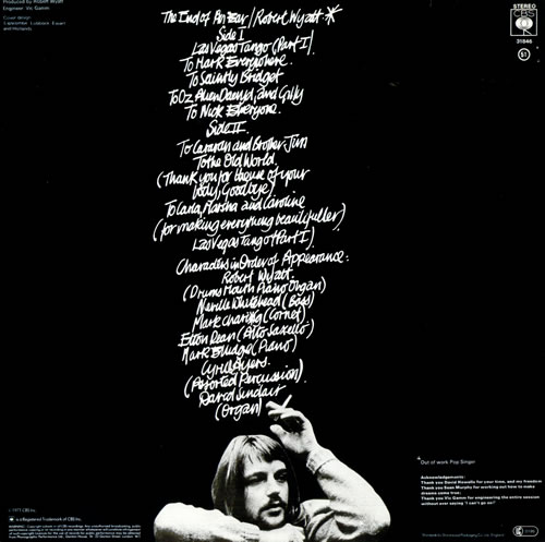 Robert Wyatt The End Of An Ear - Sunburst label vinyl LP album (LP record) UK RWYLPTH518797