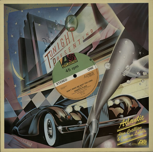 Roberta Flack Don't Make Me Wait Too Long - 'car' sleeve 12" vinyl single (12 inch record / Maxi-single) UK RFK12DO192059