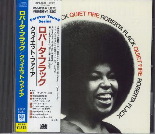 Roberta Flack Quiet Fire CD album (CDLP) Japanese RFKCDQU830588