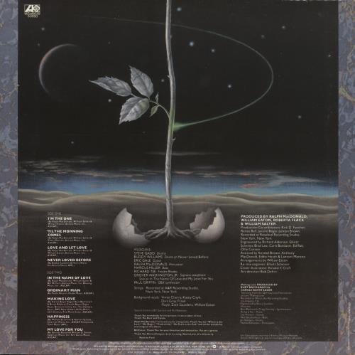 Roberta Flack I'm The One Greek vinyl LP album (LP record) (733388)