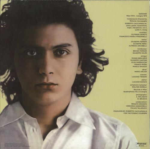 Roberto Cacciapaglia Sonanze vinyl LP album (LP record) Russian 41FLPSO803641