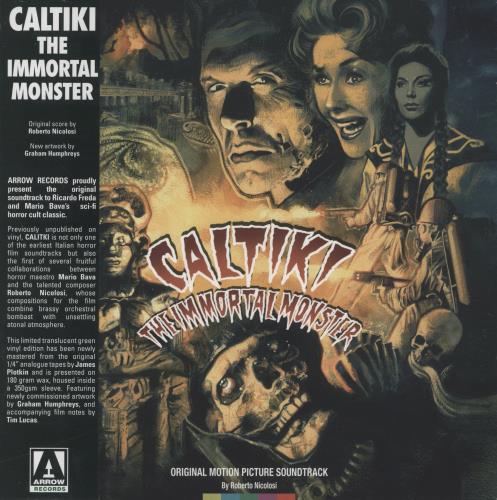 Roberto Nicolosi Caltiki The Immortal Monster vinyl LP album (LP record) UK 6XHLPCA837543