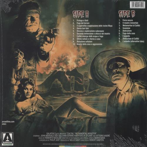 Roberto Nicolosi Caltiki The Immortal Monster vinyl LP album (LP record) UK 6XHLPCA837543