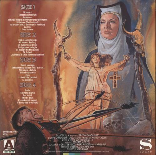 Roberto Nicolosi Erik The Conquerer vinyl LP album (LP record) UK 6XHLPER864768