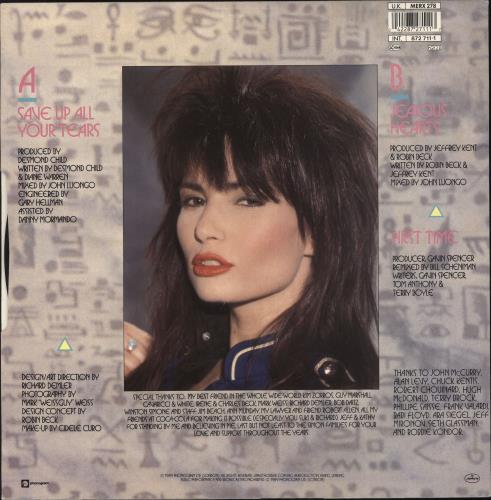 Robin Beck Save Up All Your Tears 12" vinyl single (12 inch record / Maxi-single) UK RBE12SA659880