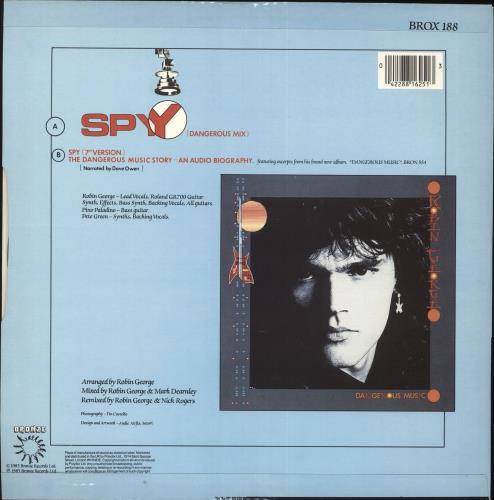 Robin George Spy 12" vinyl single (12 inch record / Maxi-single) UK R2F12SP726650