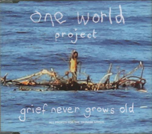 Robin Gibb Grief Never Grows Old - Autographed by Robin Gibb CD single (CD5 / 5") UK RGIC5GR648221