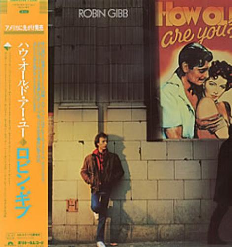 Robin Gibb How Old Are You? vinyl LP album (LP record) Japanese RGILPHO217426