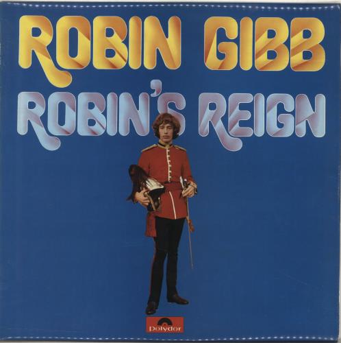 Robin Gibb Robin's Reign vinyl LP album (LP record) UK RGILPRO380130