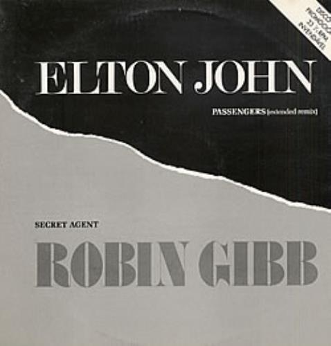Robin Gibb Secret Agent 12" vinyl single (12 inch record / Maxi-single) Brazilian RGI12SE232267