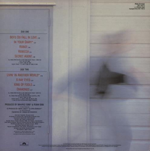 Robin Gibb Secret Agent vinyl LP album (LP record) UK RGILPSE571597