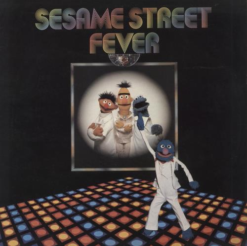 Robin Gibb Sesame Street Fever vinyl LP album (LP record) UK RGILPSE864056