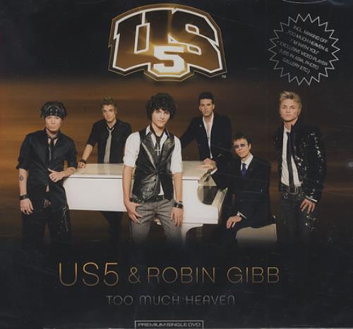 Robin Gibb Too Much Heaven DVD Single German RGIDSTO423262