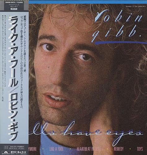 Robin Gibb Walls Have Eyes vinyl LP album (LP record) Japanese RGILPWA158317