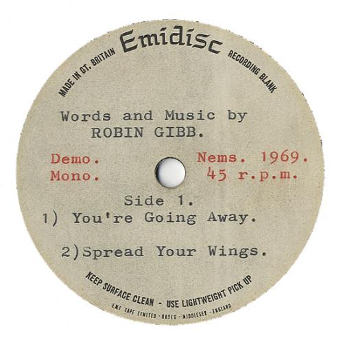 Robin Gibb Words And Music By Robin Gibb vinyl LP album (LP record) UK RGILPWO480636