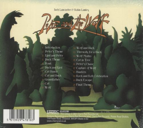 Robin Lumley Peter And The Wolf - Sealed CD album (CDLP) UK RQFCDPE867454