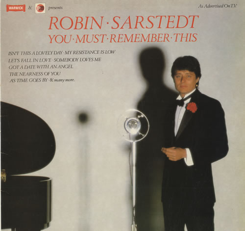 Robin Sarstedt You Must Remember This vinyl LP album (LP record) UK RS7LPYO564746