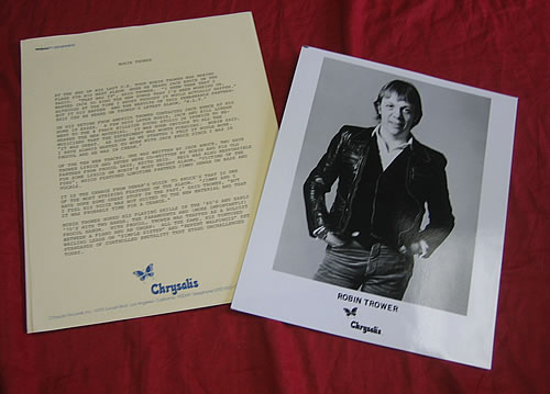 Robin Trower & Jack Bruce B.L.T media press pack US R1KPPBL340481