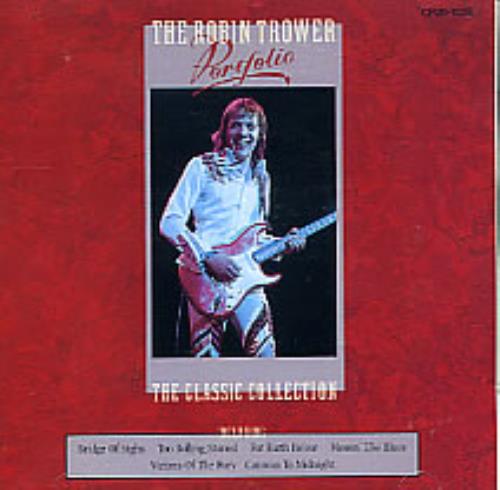 Robin Trower Portfolio CD album (CDLP) Japanese RTRCDPO283430