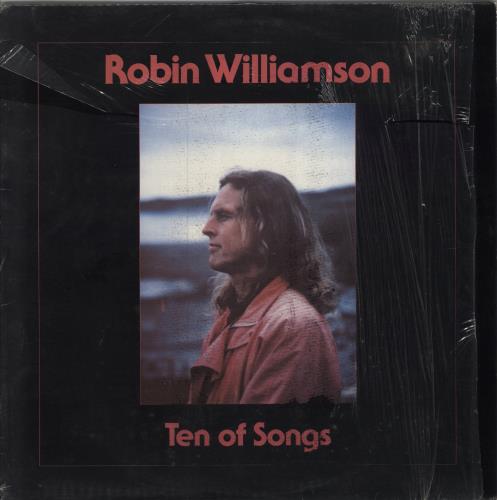 Robin Williamson Ten Of Songs vinyl LP album (LP record) UK WLSLPTE782232