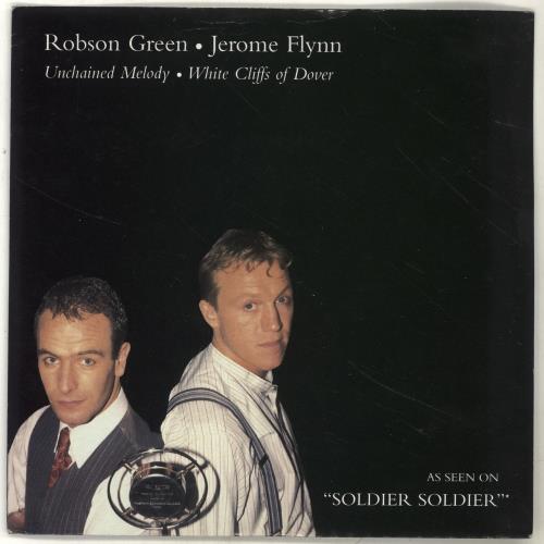 Robson & Jerome Unchained Melody 7" vinyl single (7 inch record / 45) UK RBJ07UN701018