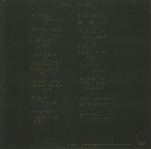 Robyn Hitchcock I Often Dream Of Trains - EX vinyl LP album (LP record) UK RHILPIO825880