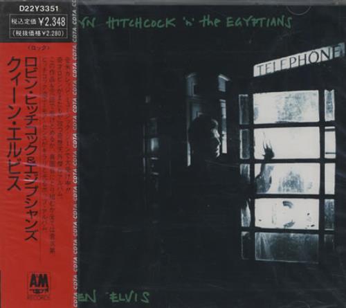 Robyn Hitchcock Queen Elvis CD album (CDLP) Japanese RHICDQU428436