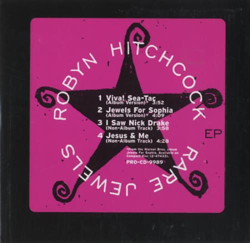 Robyn Hitchcock Rare Jewels CD single (CD5 / 5") US RHIC5RA206759