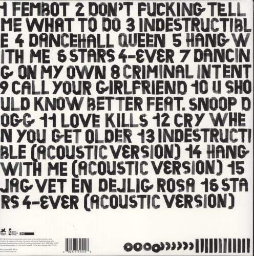 Robyn Body Talk - RSD '19 - White Vinyl - Sealed 2-LP vinyl record set (Double LP Album) US RYN2LBO870140