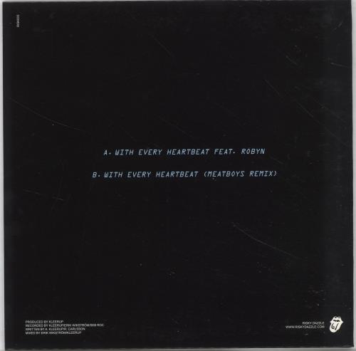 Robyn With Every Heartbeat 7" vinyl single (7 inch record / 45) UK RYN07WI701671