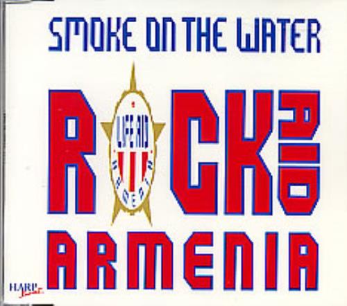 Rock Aid Armenia Smoke On The Water CD single (CD5 / 5") UK R-AC5SM60031