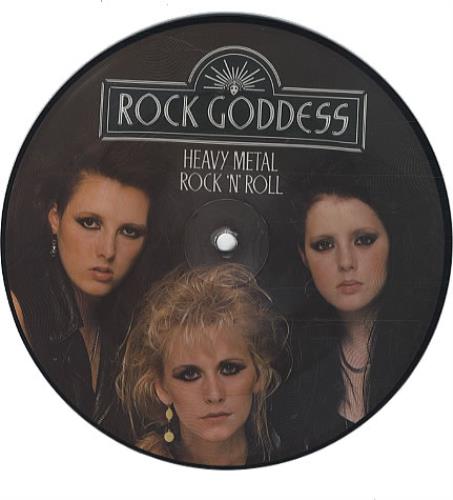 Rock Goddess Heavy Metal Rock 'N' Roll 7" vinyl picture disc (7 inch picture disc single) UK RGO7PHE340318