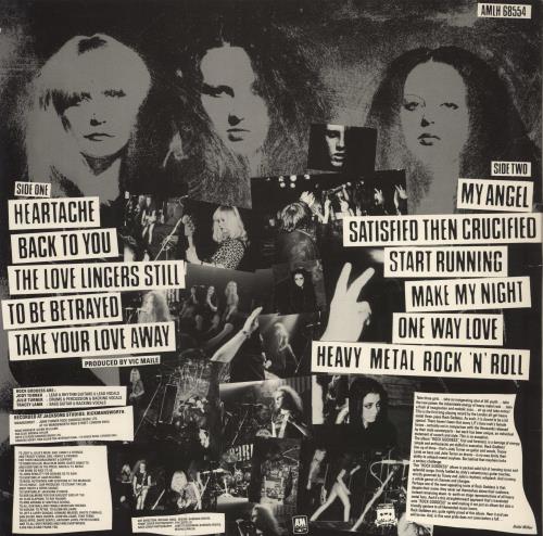 Rock Goddess Rock Goddess - Misprint vinyl LP album (LP record) UK RGOLPRO780532