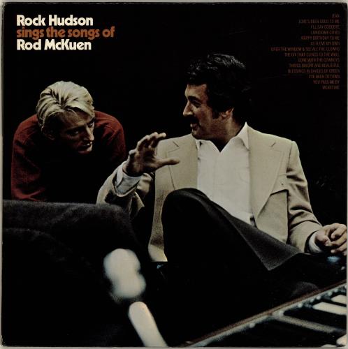 Rock Hudson Rock, Gently: Rock Hudson Sings The Songs Of Rod McKuen vinyl LP album (LP record) US HU-LPRO697937