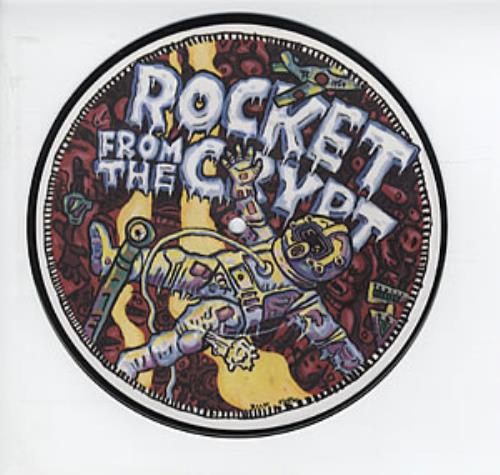 Rocket From The Crypt Boy Chucker 7" vinyl picture disc (7 inch picture disc single) UK RFC7PBO308686