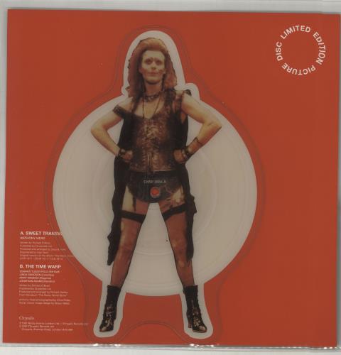 Rocky Horror Sweet Transvestite shaped picture disc (picture disc vinyl record) UK KYHSHSW674677