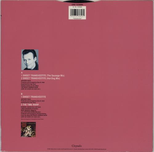 Rocky Horror Sweet Transvestite 12" vinyl single (12 inch record / Maxi-single) UK KYH12SW751176
